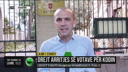 Tải video: Drejt arritjes së votave për kodin/6 deputetë të opozitës parlamentare pro marrëveshjes PS, PD & LSI