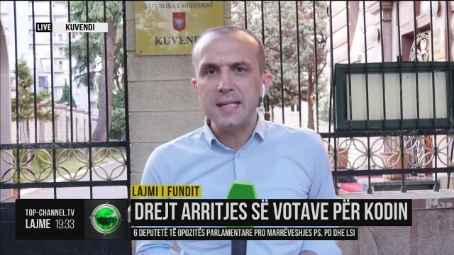 Drejt arritjes së votave për kodin/6 deputetë të opozitës parlamentare pro marrëveshjes PS, PD & LSI