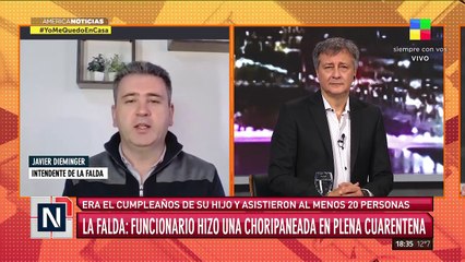 La Falda: funcionario hizo una choripaneada en plena cuarentena