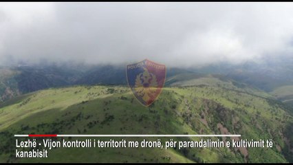 Kontrollet me dron zbulojnë tokën me kanabis/ Arrestohet 25-vjeçari