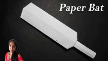 How to Make Paper Cricket Bat | Origami Cricket Bat | Paper Crafts for Kids | Paper Cricket Bat Making