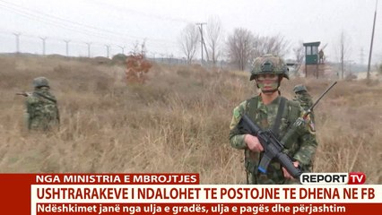 Download Video: 'Mbrojtja' ligj për disiplinimin e ushtarakëve, jo foto në rrjetet sociale e falje me uniformë