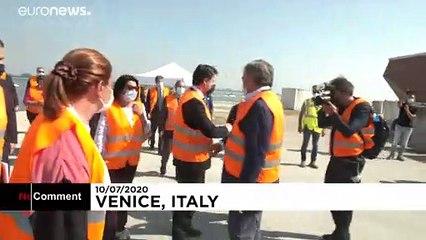 Venedigs Flutschutz: „Mose“ soll das Wasser fernhalten