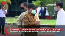 Momen Kekompakan Jokowi dan Prabowo Saat Kunjungan Kerja ke Kalimantan Tengah