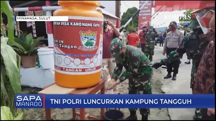 Tni Polri Luncurkan Kampung Tangguh