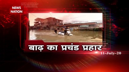 बाढ़ का प्रचंड प्रहार, असम के डिब्रूगढ़ से आई डरावनी तस्वीर