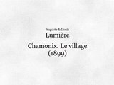 Chamonix,le village (Chamonix,el pueblo) [1900]