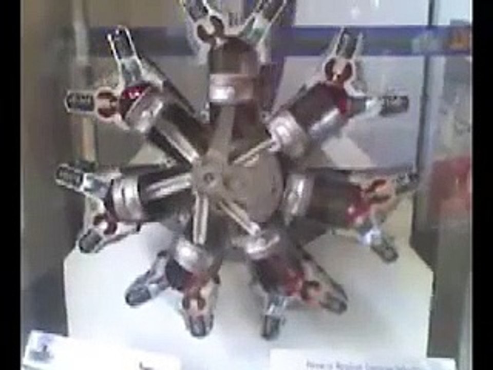 How a Radial Engine Works