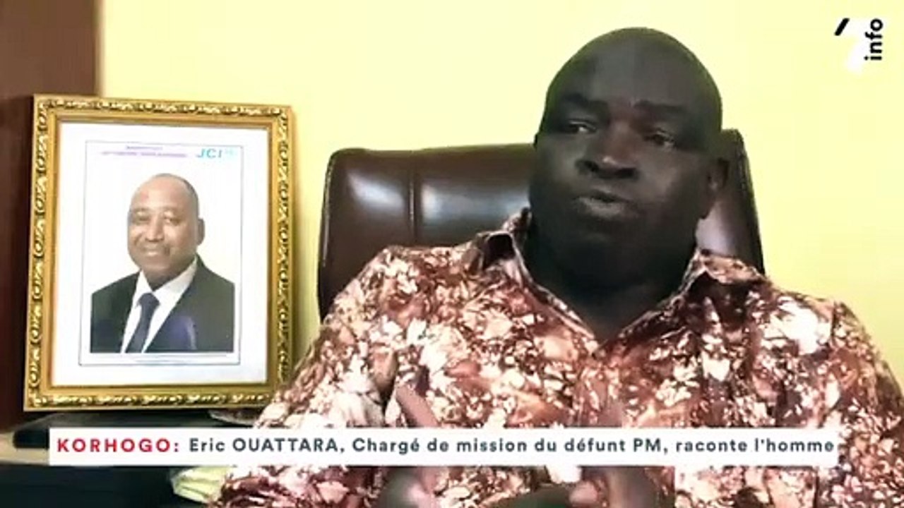 Décès d'Amadou GON COULIBALY, un des jeunes de Korhogo, très proche du défunt, Éric Ouattara, raconte l’homme