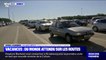 Départs en vacances: trois fois plus de voitures au péage de Saint-Arnoult ce matin