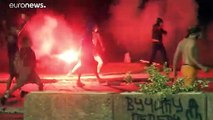 Cuarta noche de tensión y protestas antigubernamentales en Serbia