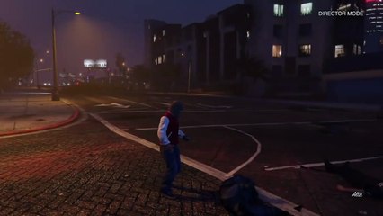GTA V - Cop Keeps Getting Hit