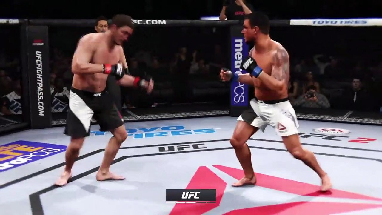 UFC 2 - Frank Mir vs Matt Mitrione (CPU vs CPU)