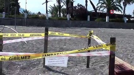 Pandemi döneminde boşalan sahiller Caretta Carettalara kaldı