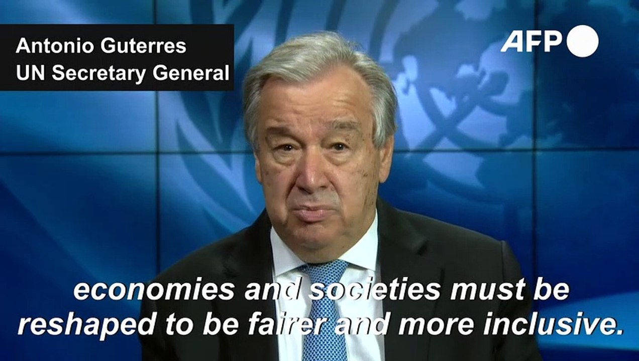 Any future coronavirus vaccine must be "available to everyone", says Guterres