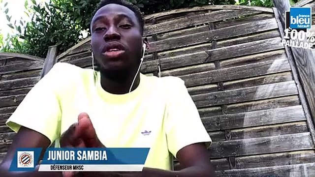 Junior Sambia en direct sur France Bleu Hérault : 100% Paillade avec Bertrand Queneutte et Geoffrey Dernis