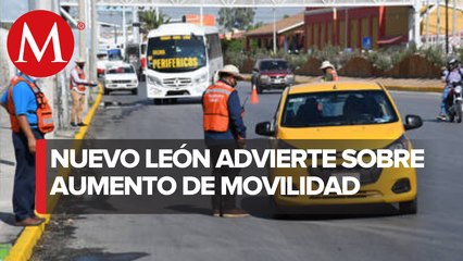 Disminuye movilidad en Nuevo León al 17%