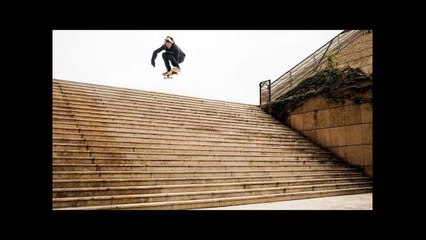 Download Video: Skaters vs Big Stairs Skateboarding! (Wins & Fails)