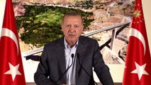 Cumhurbaşkanı Erdoğan: 'Karada ve denizde oldukça derinlikli bir güvenlik hattı oluşturduk' - SİİRT