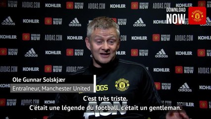 Décès - Solskjær : "Charlton était une légende"