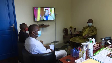 Le Directeur Général de la RTI Fausséni Dembélé visite les travaux de la station de Bouaké