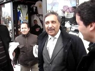 Visite amicale à Marseille de Cherif Rahmani