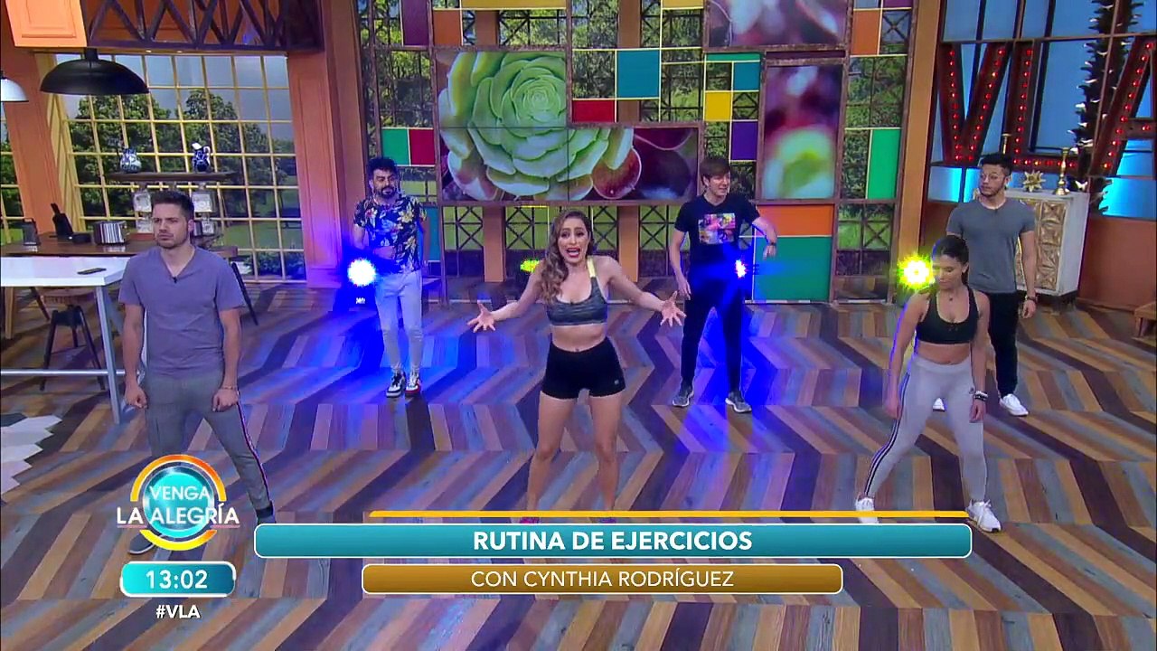 ¡Comencemos la semana con toda la actitud y energía al lado de Cynthia Rodríguez! | Venga La Alegría