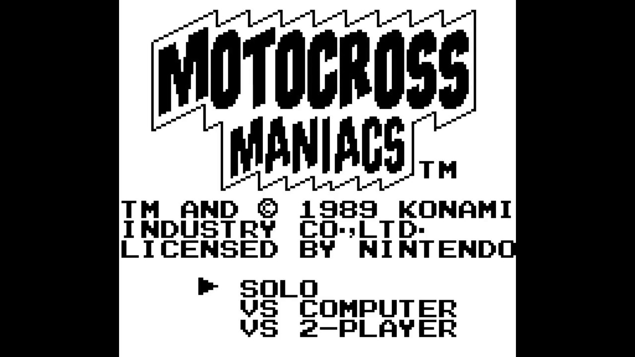 [Longplay] Motocross Maniacs - Game Boy (1080p 60fps)