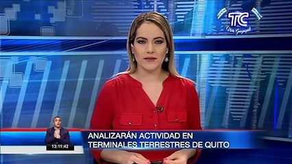 Download Video: COE Cantonal de Quito analizará la reanudación de las actividades en las terminales terrestres