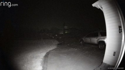 RING Camera Picks Up Strange Phenomenon