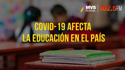 COVID-19 afecta la educación en el país