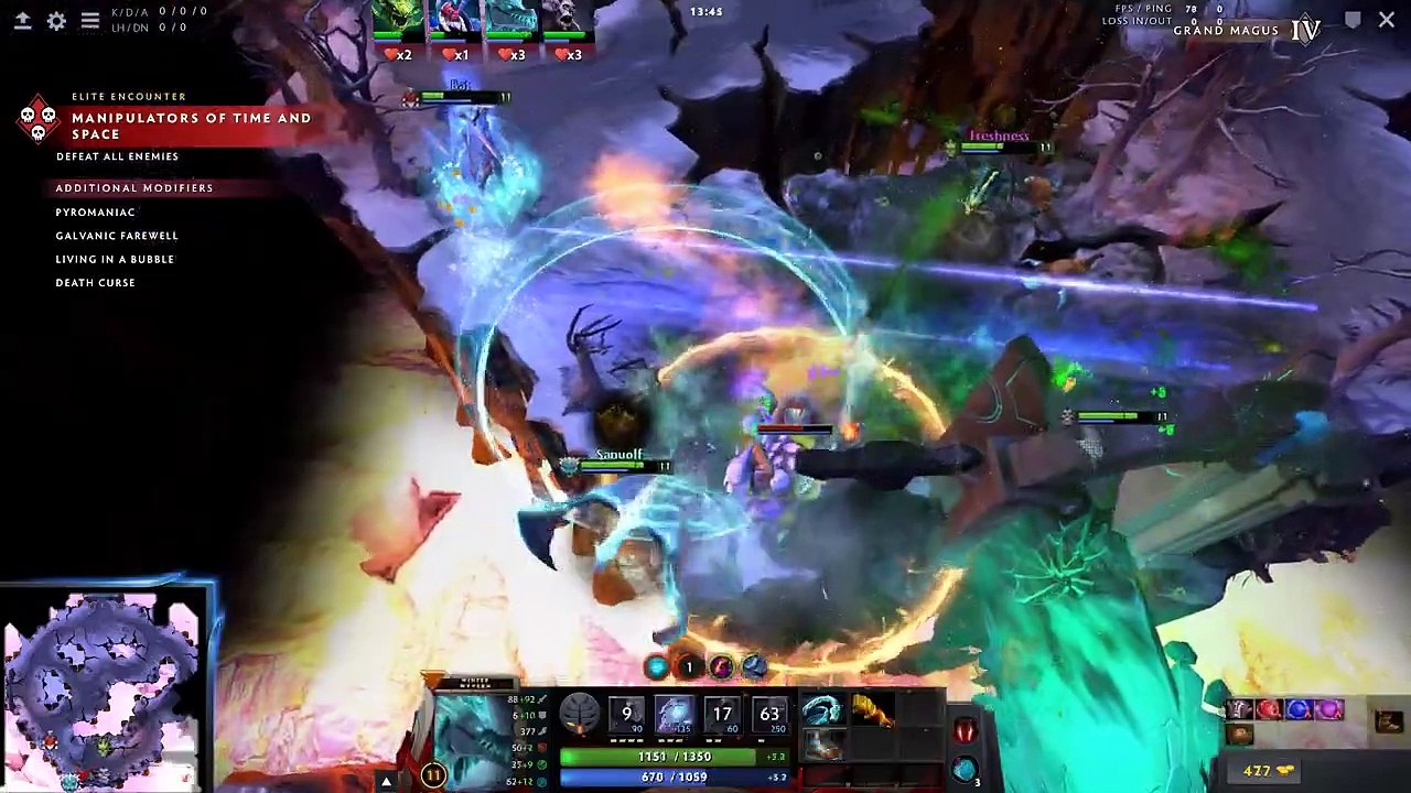 Aghanim's Labyrinth Grand Magus 4 HIGHEST Level - NEW WORLD RECORD 35-11 - TI10 Summer Event #Dota2