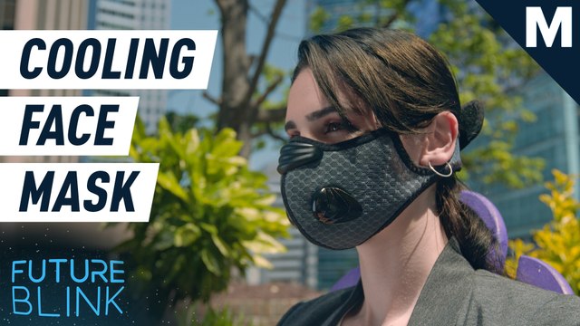 This face mask is designed to keep you cool — Future Blink