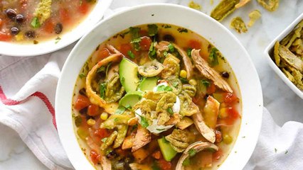 (S2E2)  Chicken Tortilla Soup