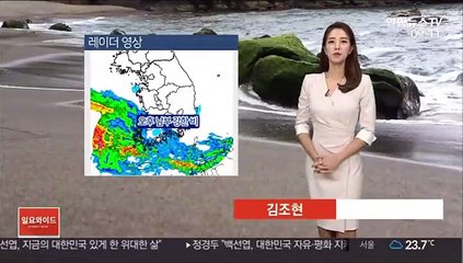 [날씨] 강하고 많은 장맛비…모레까지 300mm이상