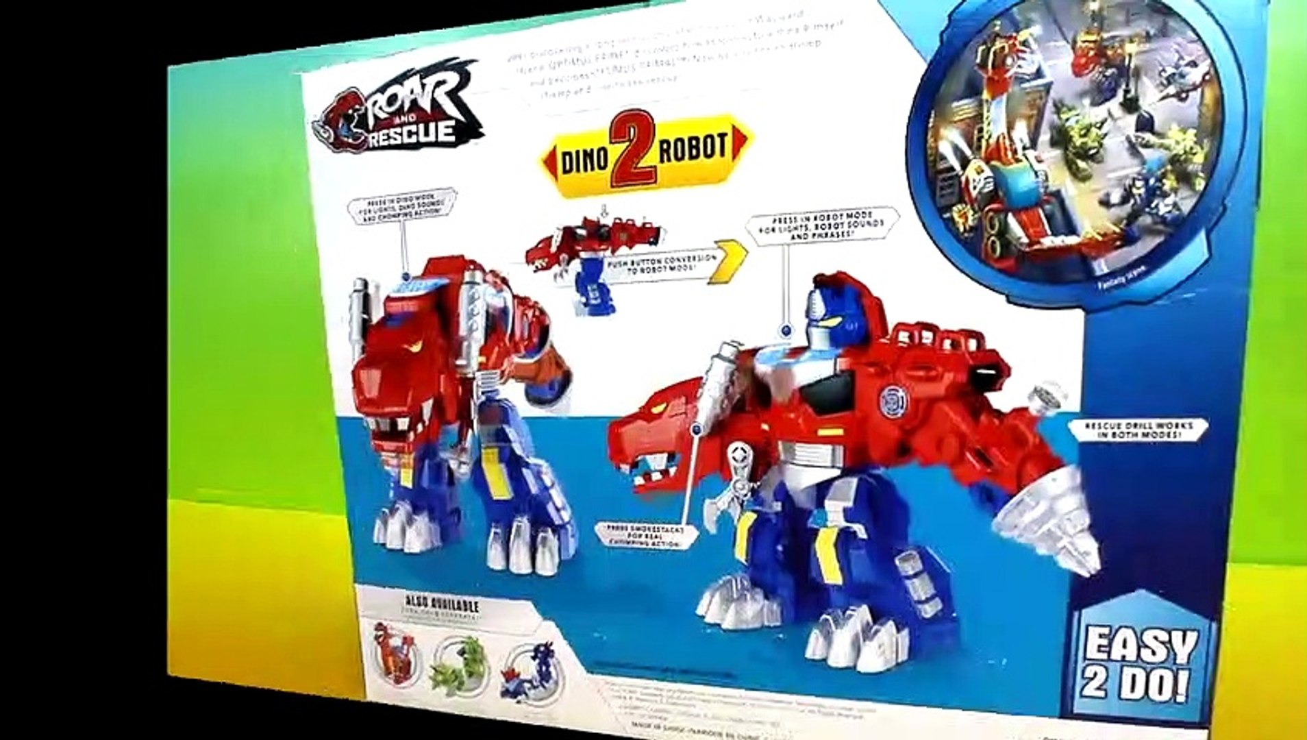 imaginext dino bots