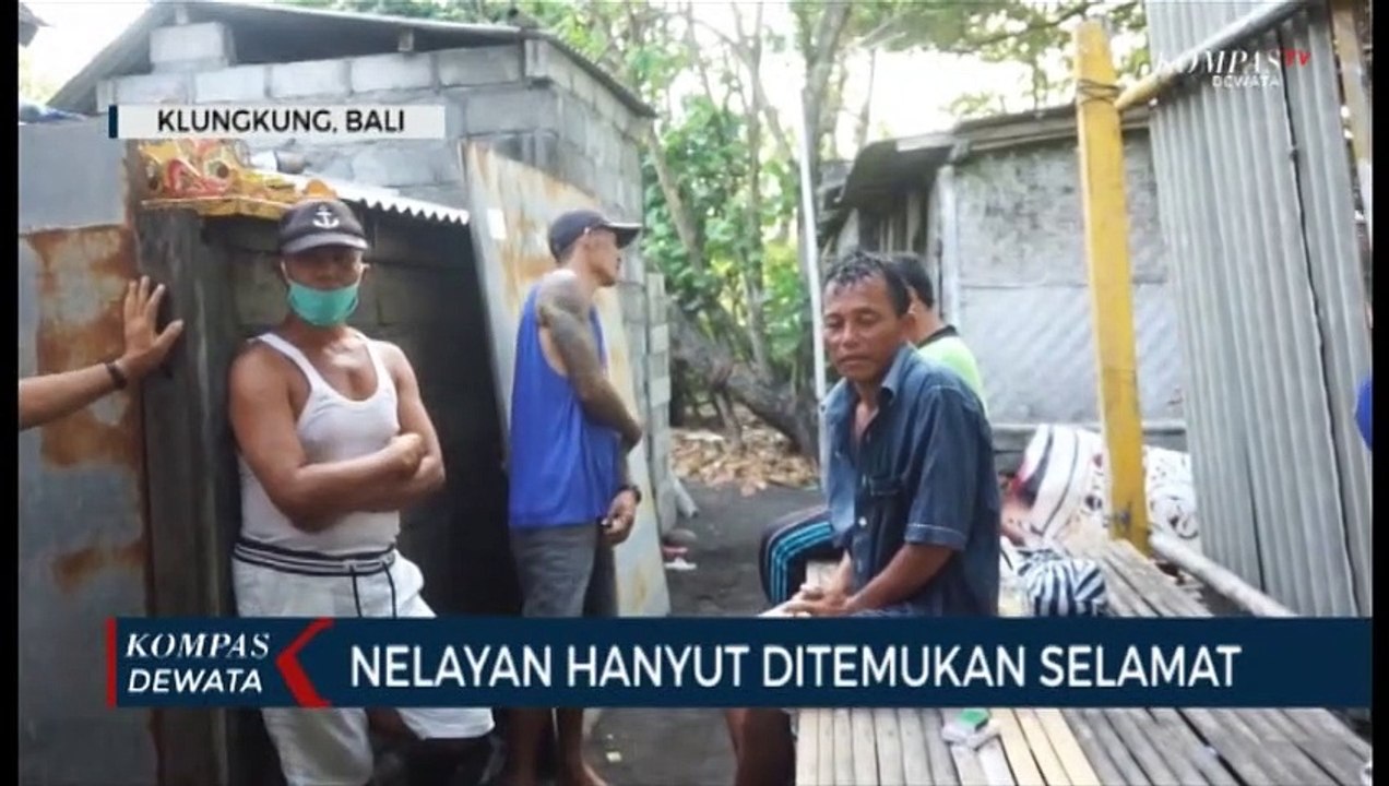Nelayan Yang Hanyut Ditemukan Selamat