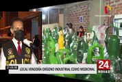 El Agustino: clausuran local que vendía oxígeno medicinal sin licencia