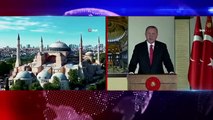 Cumhurbaşkanı Erdoğan: “Ayasofya'nın cami olması gecikmiş bir yeniden silkiniştir”