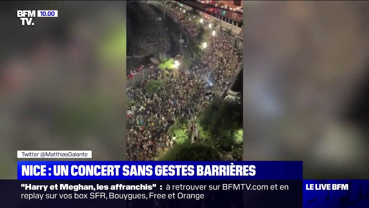Près de 5000 personnes rassemblées à Nice au concert du DJ The Avener