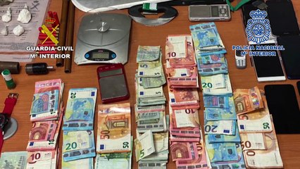 Robos con fuerza, drogas y armas en la comarca de Antequera