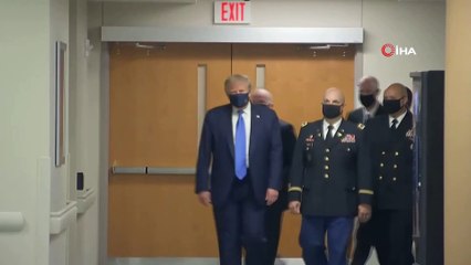 - ABD Başkanı Trump ilk kez maskeli görüntülendi