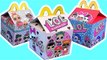 SURPRISE LOL HAPPY MEAL TOYS from McDonalds with Jelly Slime Surprise