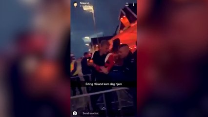 Erling Haaland viré d'une boîte de nuit par la sécurité