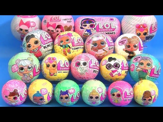 lol bling series ball colors