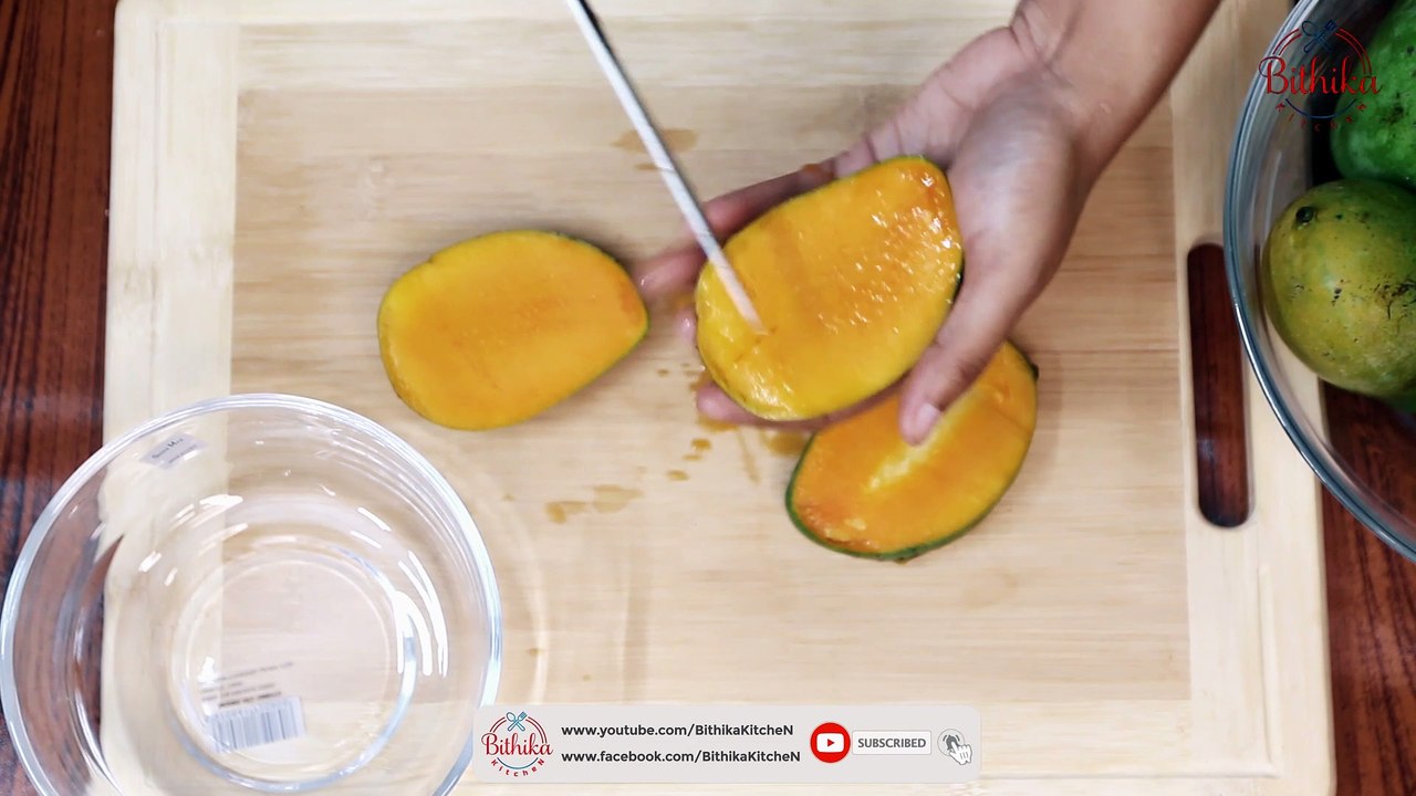 Eggless Mango Cake Without Oven, Butter Paper, Cream, Condensed Milk, Butter, Curd