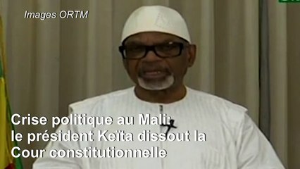 Mali: le président dissout la Cour constitutionnelle mais la tension persiste à Bamako