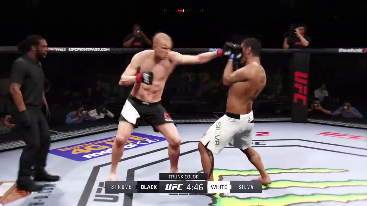 UFC 2 - Stefen Struve vs Bigfoot Silva (CPU vs CPU)