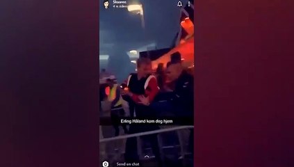 B. Dortmund'un yıldızı Erling Haaland gece kulübünden kovuldu!