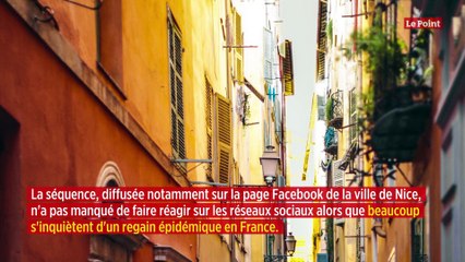 Covid-19 : à Nice, une foule se masse pour un concert